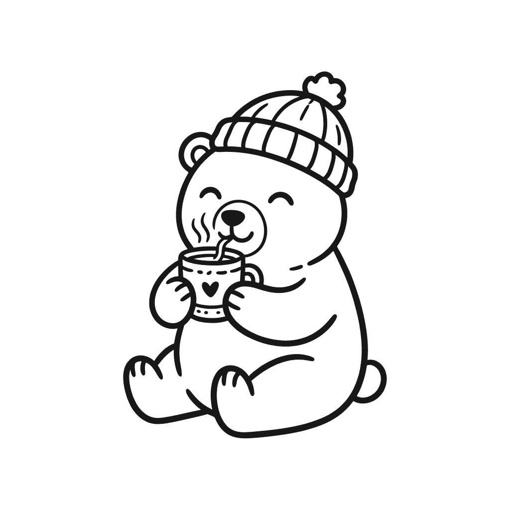 Chill Bear Doodle